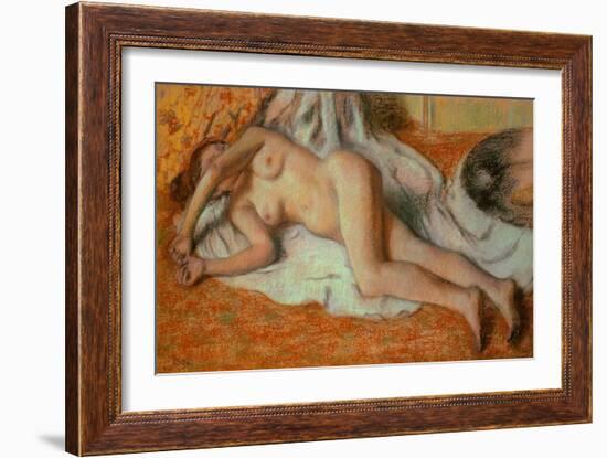 Nude, after the Bath-Edgar Degas-Framed Giclee Print