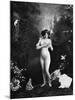 Nude And Butterflies, C1900-null-Mounted Photographic Print