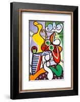 Nude and Still Life, c.1931-Pablo Picasso-Framed Art Print