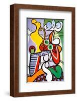 Nude and Still Life, c.1931-Pablo Picasso-Framed Art Print