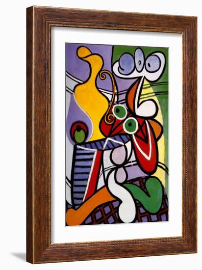 Nude and Still Life, c.1931-Pablo Picasso-Framed Art Print