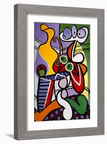 Nude and Still Life, c.1931-Pablo Picasso-Framed Art Print