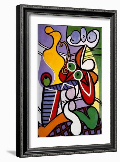 Nude and Still Life, c.1931-Pablo Picasso-Framed Art Print