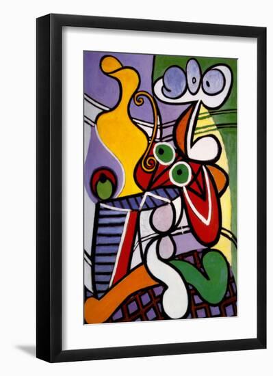 Nude and Still Life, c.1931-Pablo Picasso-Framed Art Print