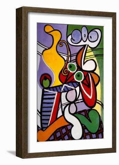 Nude and Still Life, c.1931-Pablo Picasso-Framed Art Print