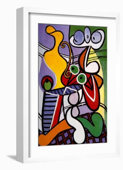 Nude and Still Life, c.1931-Pablo Picasso-Framed Art Print