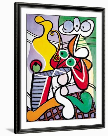 Nude and Still Life, c.1931-Pablo Picasso-Framed Art Print