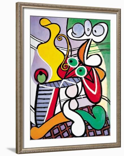 Nude and Still Life, c.1931-Pablo Picasso-Framed Art Print