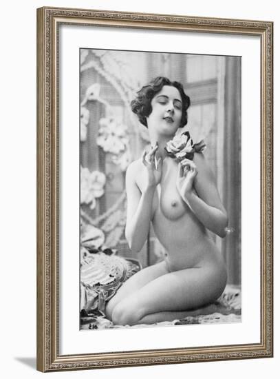 Nude Artist's Model-null-Framed Photographic Print