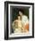 Nude Baby on Mother's Lap Resting Her Right Arm on the Back of the Chair-Mary Cassatt-Framed Giclee Print