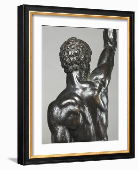Nude Bacchants Riding Panthers, C.1506-08 (Bronze)-Michelangelo Buonarroti-Framed Giclee Print