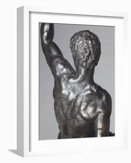 Nude Bacchants Riding Panthers, C.1506-08 (Bronze)-Michelangelo Buonarroti-Framed Giclee Print