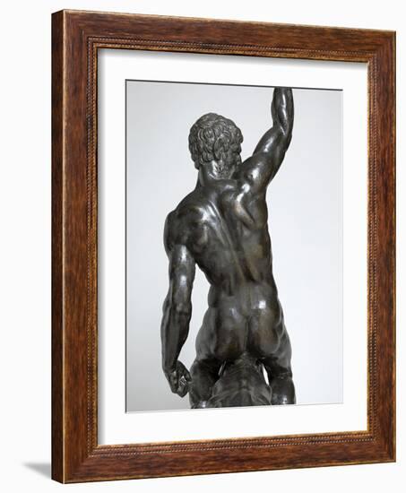 Nude Bacchants Riding Panthers, C.1506-08 (Bronze)-Michelangelo Buonarroti-Framed Giclee Print