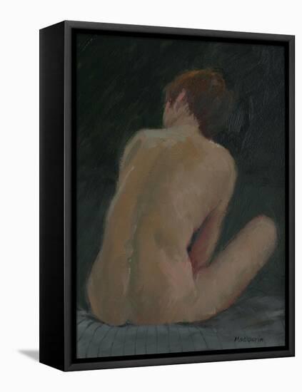 Nude Back, 2009-Pat Maclaurin-Framed Premier Image Canvas