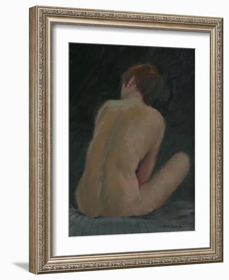 Nude Back, 2009-Pat Maclaurin-Framed Giclee Print