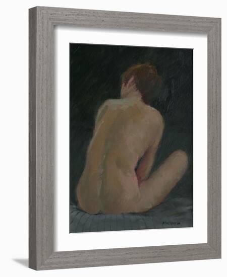 Nude Back, 2009-Pat Maclaurin-Framed Giclee Print