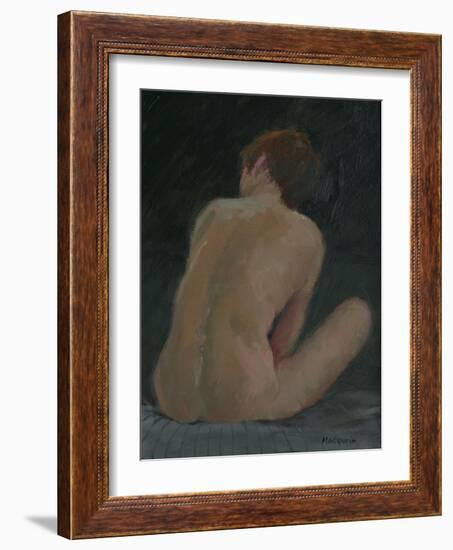 Nude Back, 2009-Pat Maclaurin-Framed Giclee Print