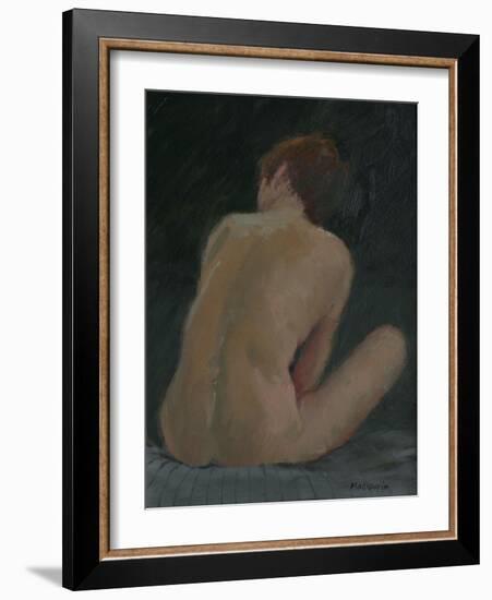 Nude Back, 2009-Pat Maclaurin-Framed Giclee Print