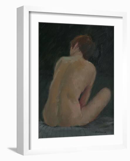 Nude Back, 2009-Pat Maclaurin-Framed Giclee Print