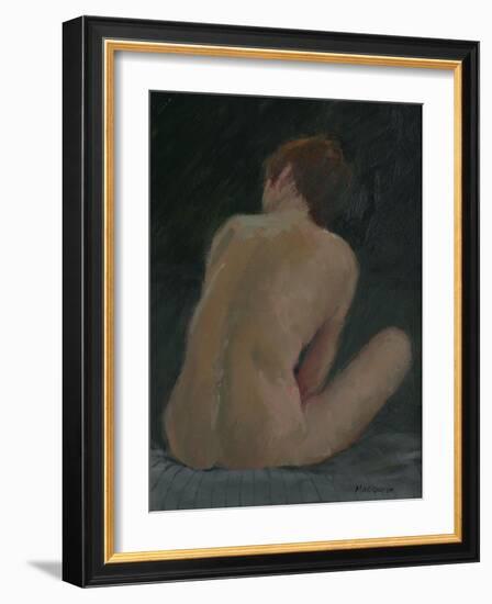 Nude Back, 2009-Pat Maclaurin-Framed Giclee Print