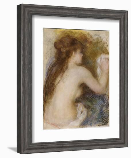 Nude Back of a Woman, circa 1879-Pierre-Auguste Renoir-Framed Giclee Print