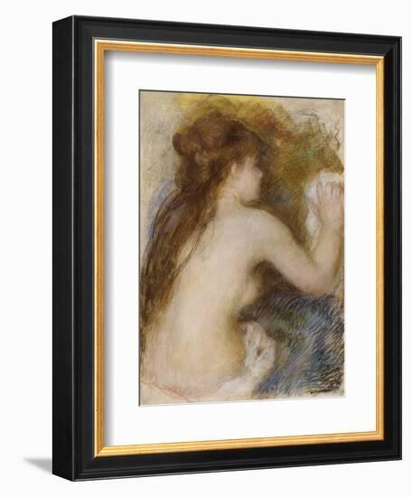 Nude Back of a Woman, circa 1879-Pierre-Auguste Renoir-Framed Giclee Print