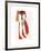 Nude Back of Woman with Long Plait, C. 1913-Egon Schiele-Framed Serigraph