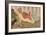 Nude Blowing Smoke at Monkey-null-Framed Art Print