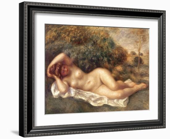 Nude, c.1887-Pierre-Auguste Renoir-Framed Giclee Print