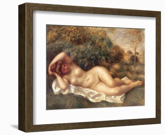 Nude, c.1887-Pierre-Auguste Renoir-Framed Giclee Print