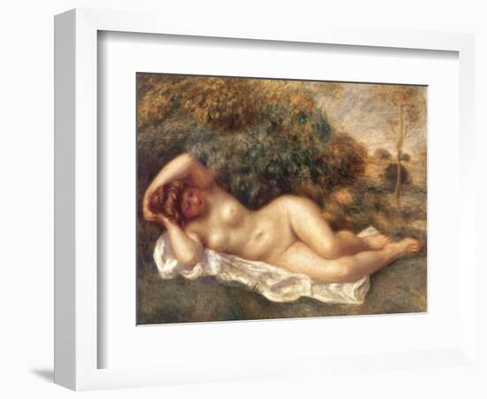 Nude, c.1887-Pierre-Auguste Renoir-Framed Giclee Print