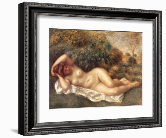 Nude, c.1887-Pierre-Auguste Renoir-Framed Giclee Print