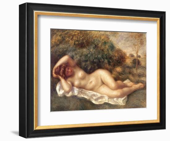 Nude, c.1887-Pierre-Auguste Renoir-Framed Giclee Print