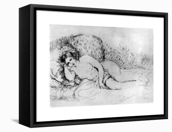 Nude, C1860-1910-Pierre-Auguste Renoir-Framed Premier Image Canvas