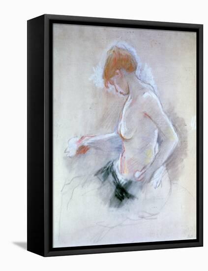 Nude, C1861-1895-Berthe Morisot-Framed Premier Image Canvas