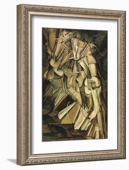 Nude Descending Stair-Marcel Duchamps-Framed Premium Giclee Print