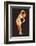 Nude Doing Calisthenics-null-Framed Art Print