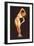 Nude Doing Calisthenics-null-Framed Art Print