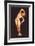 Nude Doing Calisthenics-null-Framed Art Print