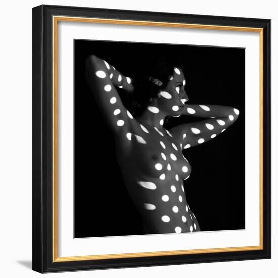 Nude dots-Jan Blasko-Framed Photographic Print