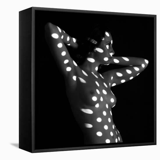 Nude dots-Jan Blasko-Framed Premier Image Canvas