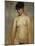 Nude Female, 1886-Lovis Corinth-Mounted Giclee Print