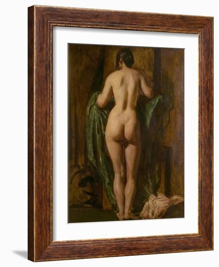 Nude Female Figure-William Etty-Framed Giclee Print