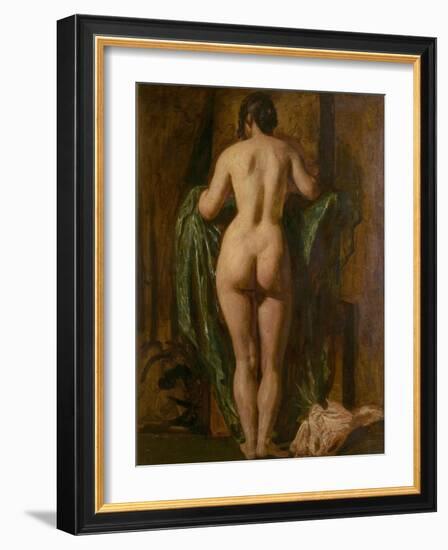 Nude Female Figure-William Etty-Framed Giclee Print