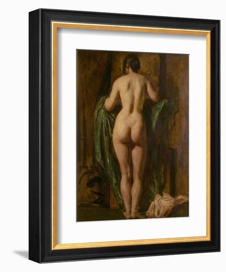 Nude Female Figure-William Etty-Framed Giclee Print