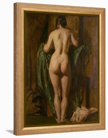 Nude Female Figure-William Etty-Framed Premier Image Canvas