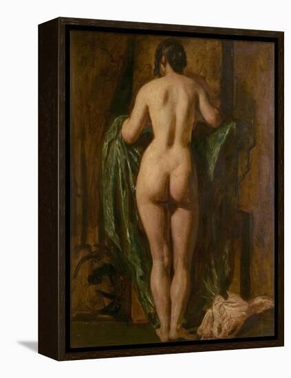 Nude Female Figure-William Etty-Framed Premier Image Canvas