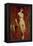 Nude Female Standing-William Etty-Framed Premier Image Canvas