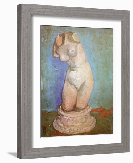 Nude Female Statuette, 1886-Vincent van Gogh-Framed Giclee Print