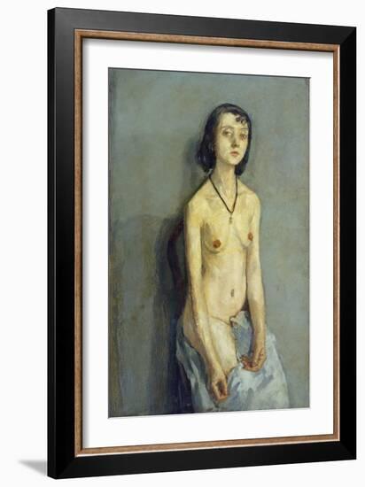 Nude Female-Gwen John-Framed Giclee Print